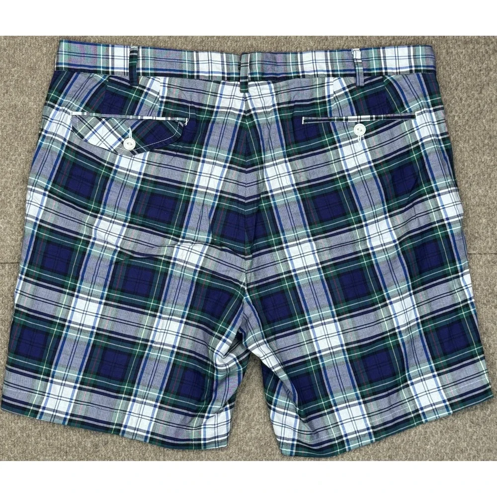 Polo by Ralph Lauren Madison Slim GI Fit Men's‎ Plaid Shorts Size 36